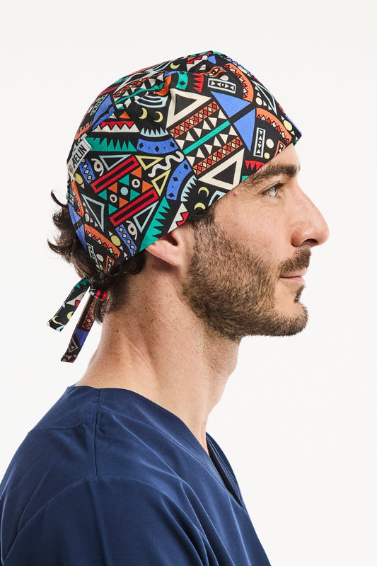 Calot médical – Coloré – Cheveux courts