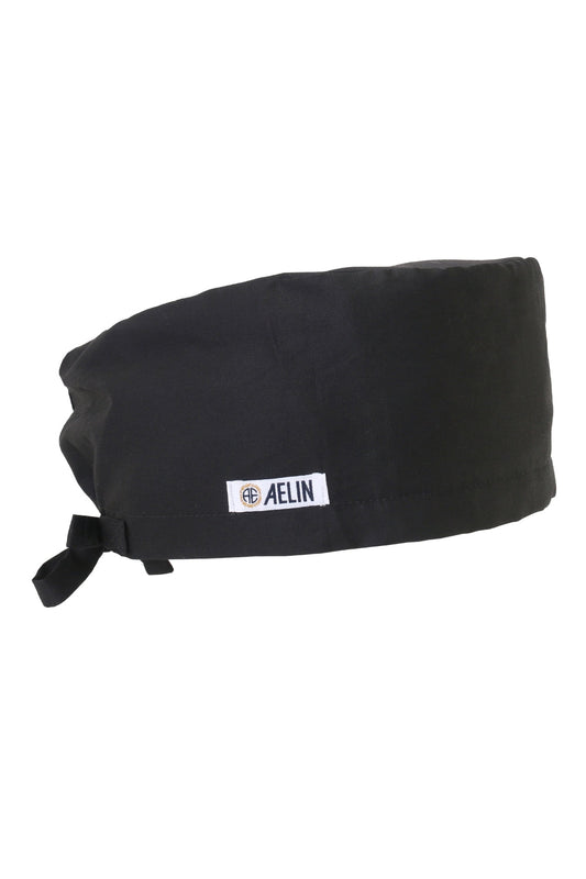 Calot médical – Noir – Couvrant