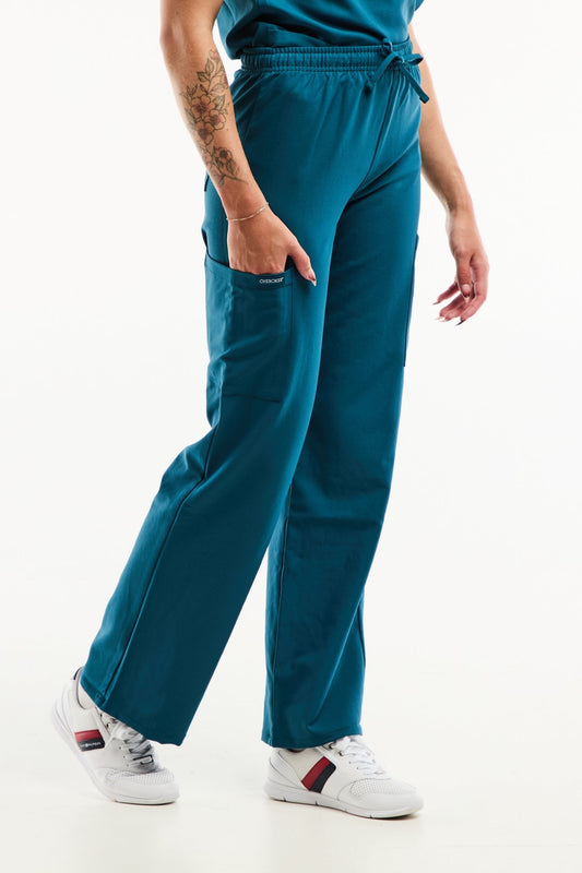 Cherokee® ProTech - Medische broek - Dames - Turquoiseblauw