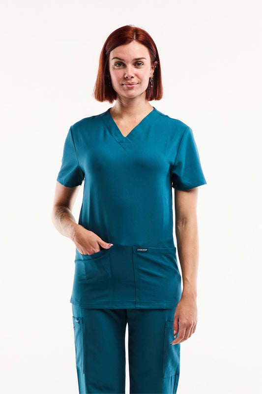 Cherokee® ProTech - Medische tuniek - Dames - Turquoiseblauw
