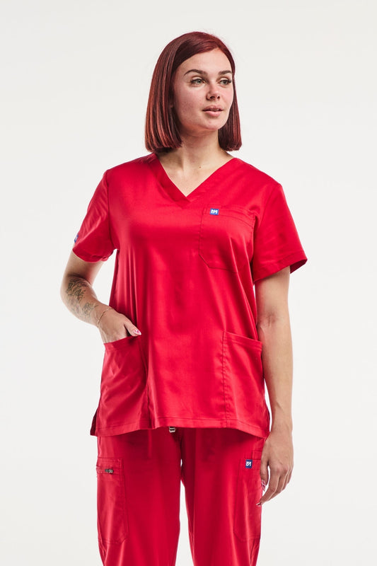 EMMA - Medische tuniek - Dames - Rood