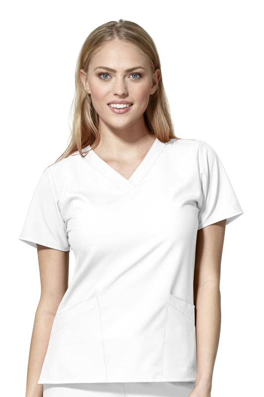 W123 - Medische blouse - Wit - Dames