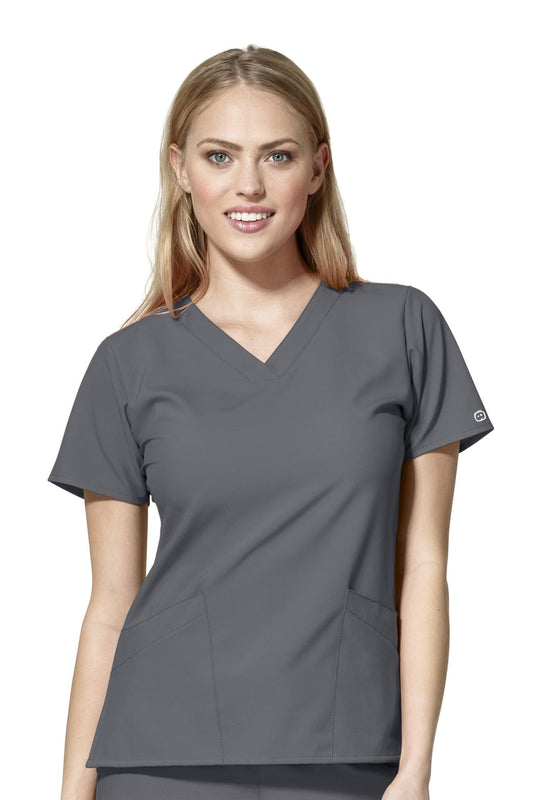 W123 - Medische blouse - Grijs - Dames